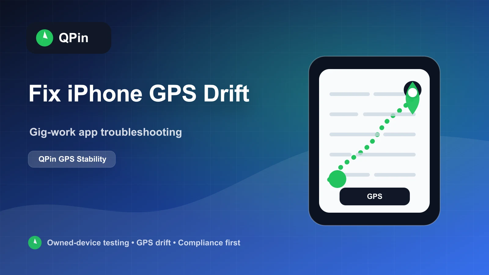 Fix GPS Drift on iPhone for Gig Work: Physical GPS Spoofer Accessory cover image