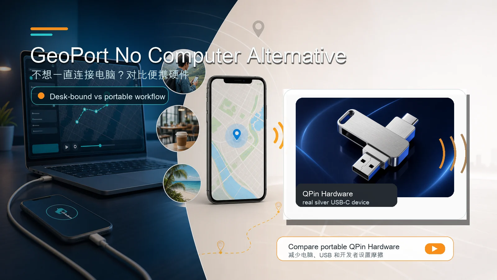 Alternativa a GeoPort sin ordenador: qué cambia cover image