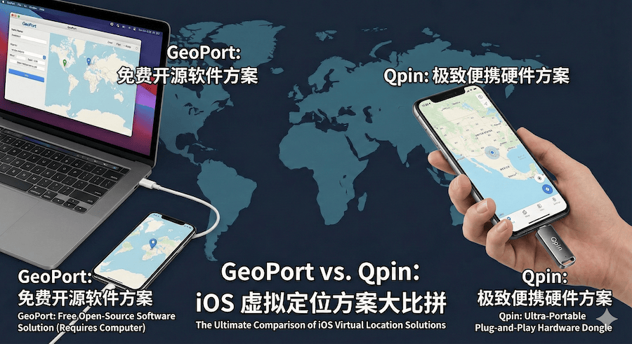 iAnyGo vs Qpin: Complete iOS GPS Spoofer Comparison 2026 (Honest Review) cover image