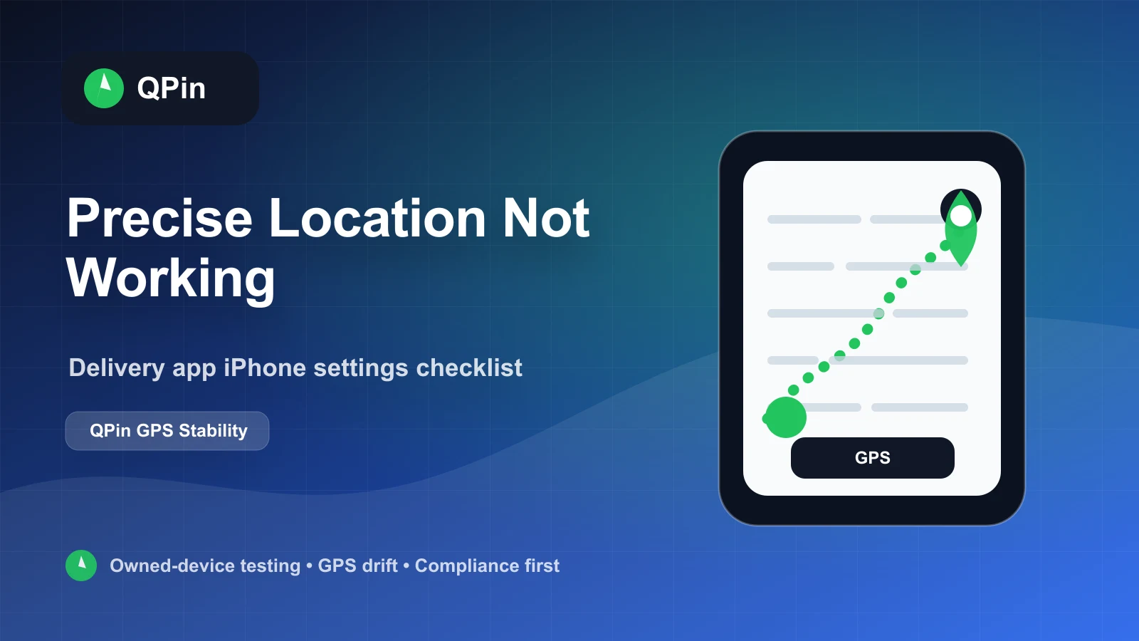 修复 iPhone 精确位置失效：外置 GPS 定位修改硬件工具 cover image