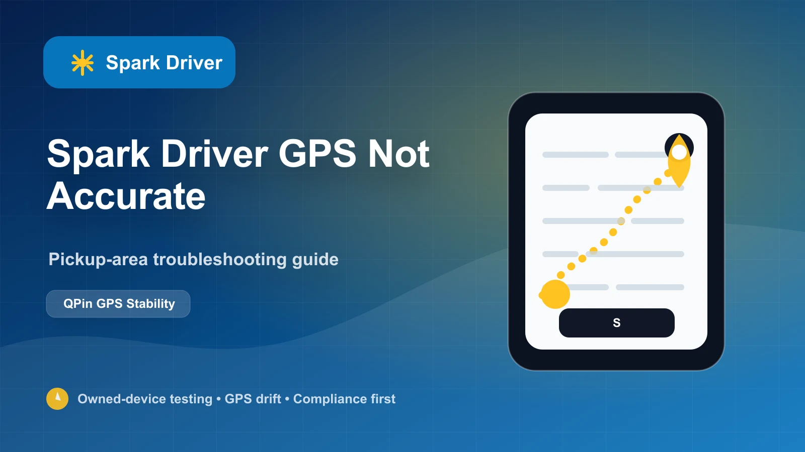 Best Way to Mock/Modify GPS on Spark Driver App without Jailbreak cover image