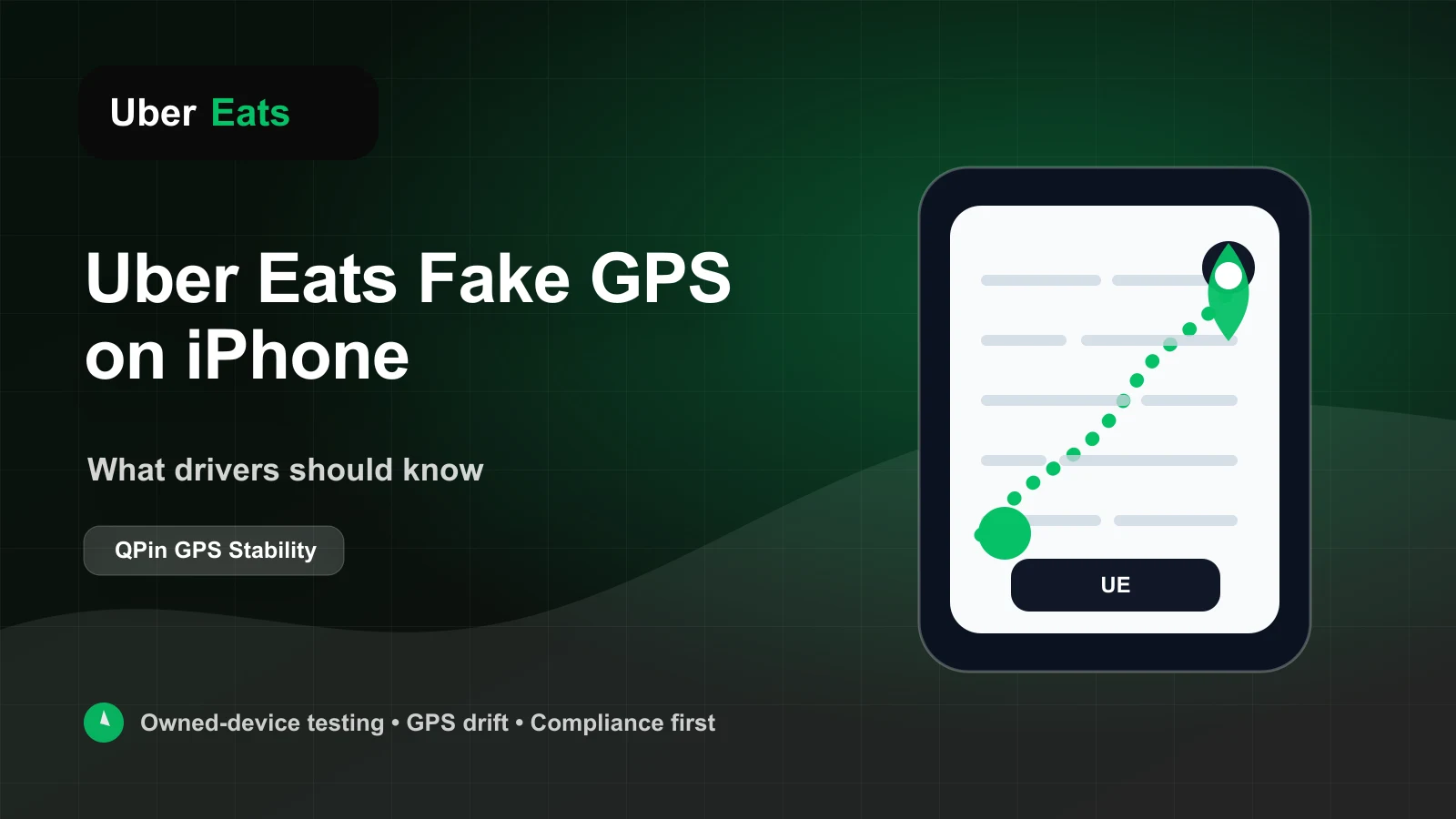 Uber Eats False Location Detected? 2026 iOS System GPS Guide cover image