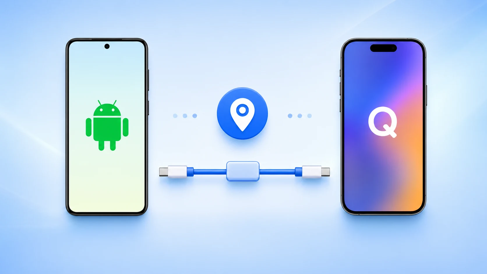 QPin Android 使用教程：用安卓手机修改 iPhone 定位 cover image